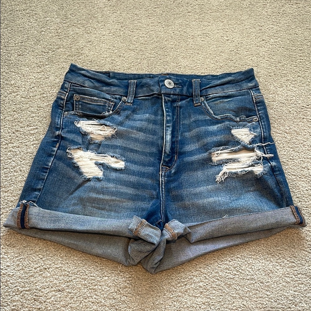 American Eagle Curvy Hi-Rise Shortie